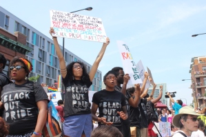 Members of the Black queer Chicago community blocked the Pride Parade for 17 minutes in honor of the march's true history of resistance.